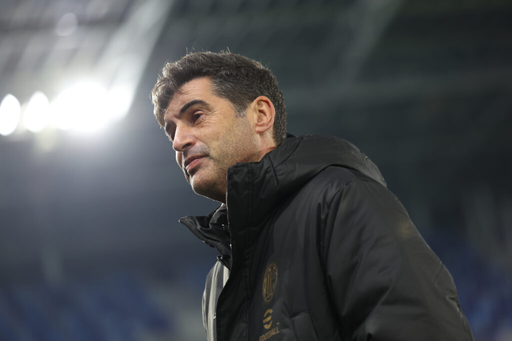 Paulo Fonseca Slovan Bratislava-Milan Champions League 2024-25