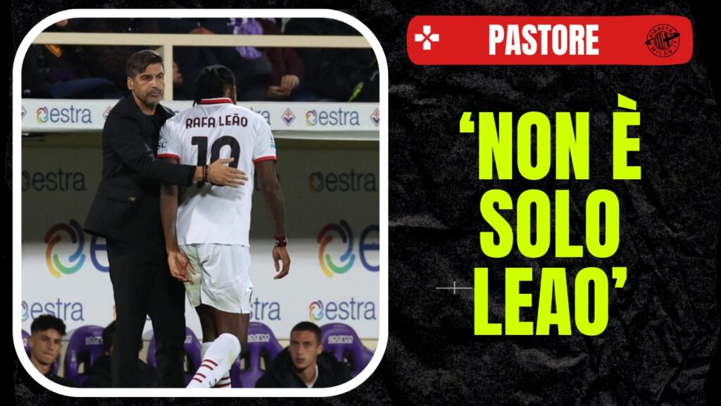 Paulo Fonseca AC Milan Fiorentina-Milan 2-1 Serie A 2024-2025 Leao
