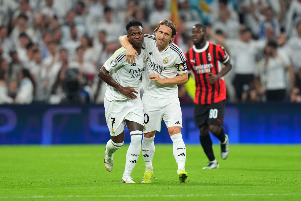 Luka Modric Real Madrid-Milan 1-3 Champions League 2024-2025
