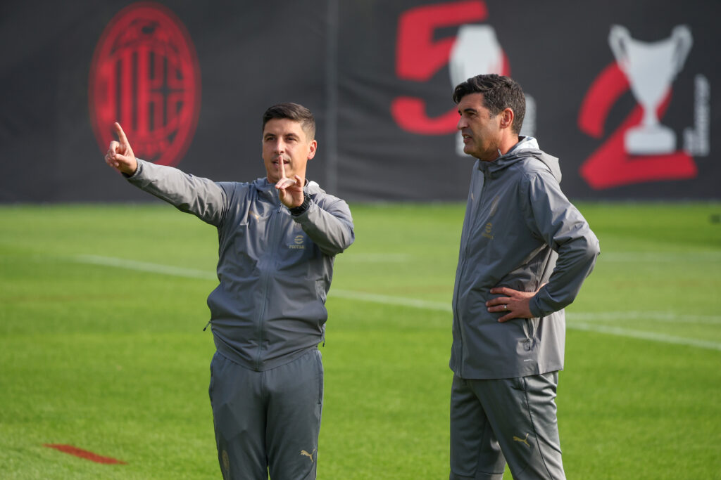 Tiago Leal, allenatore in seconda di Paulo Fonseca al Milan (getty images)