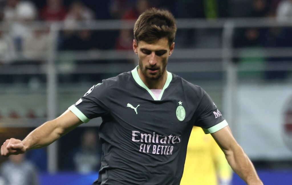 Matteo Gabbia AC Milan Milan-Bruges 3-1 Champions League 2024-2025