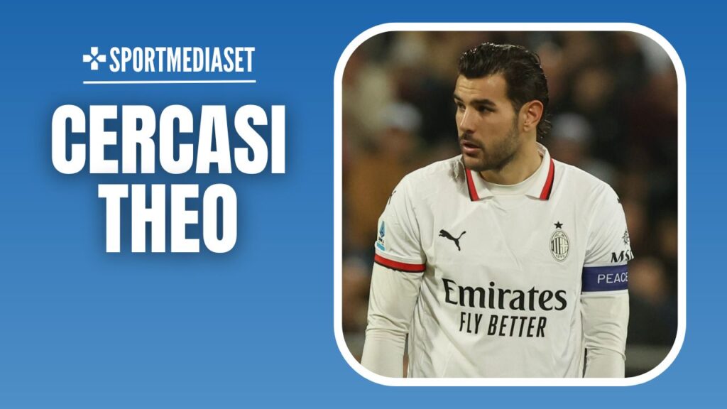 Theo Hernández AC Milan Cagliari-Milan 3-3 Serie A 2024-2025