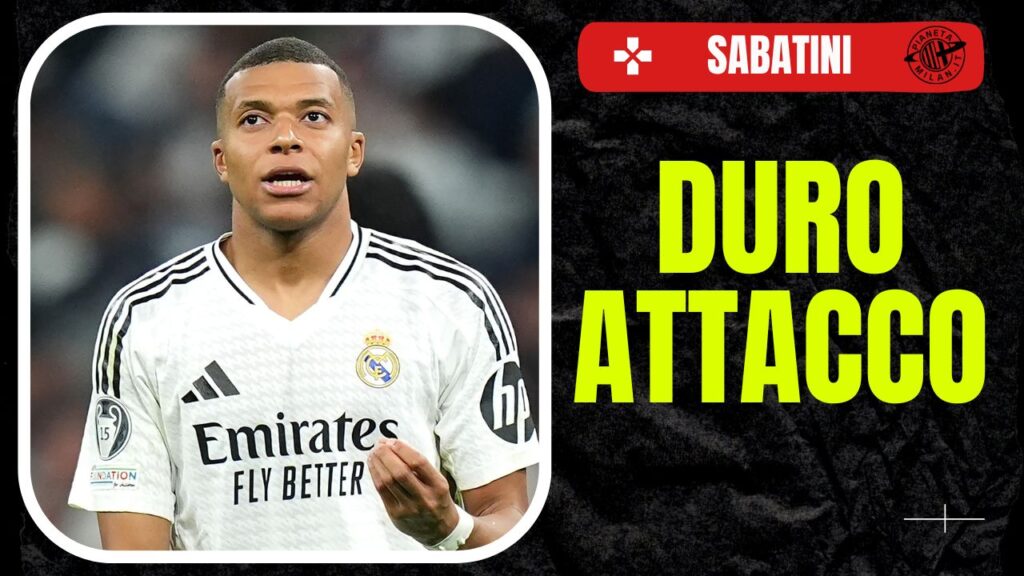 Kylian Mbappé Real Madrid-Milan 1-3 Champions League 2024-2025