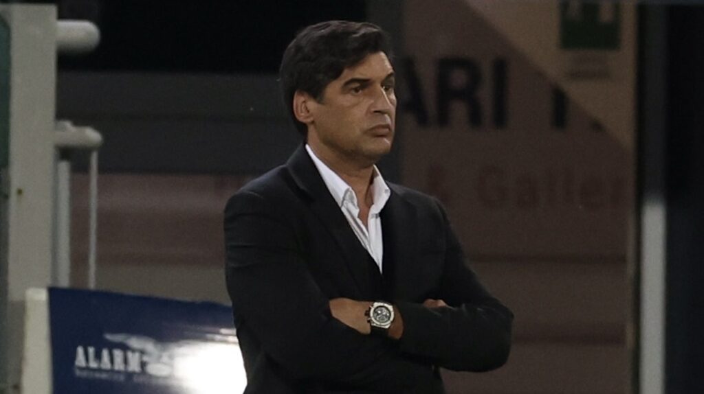 Paulo Fonseca AC Milan Cagliari-Milan 3-3 Serie A 2024-2025