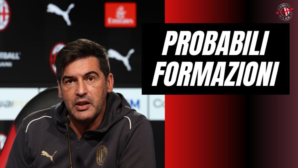 Probabili formazioni Milan-Juventus Serie A News