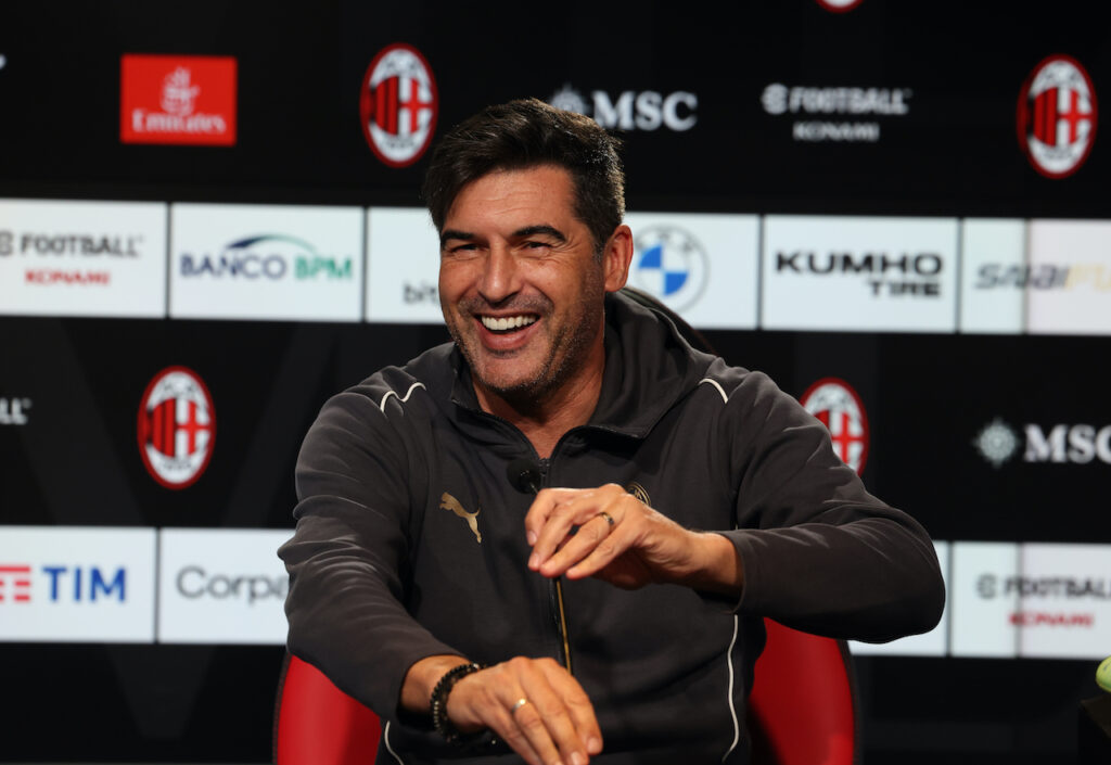 Paulo Fonseca AC Milan conferenza stampa Milanello