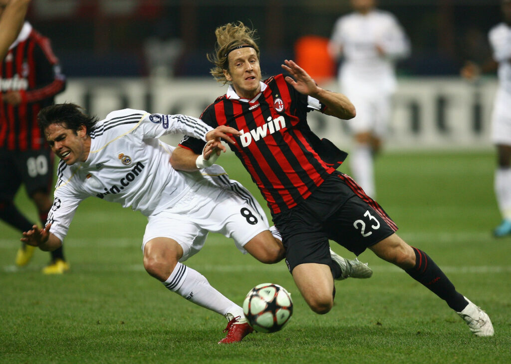 Milan-Real Madrid 1-1 Champions League 2009-2010 Kaká Ambrosini