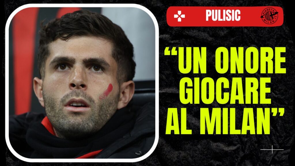 Christian Pulisic AC Milan Milan-Juventus 0-0 Serie A 2024-2025 Fonseca
