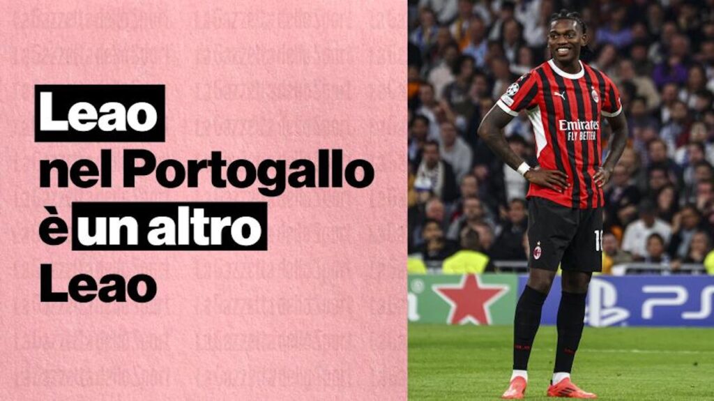 Milan Leao Portogallo