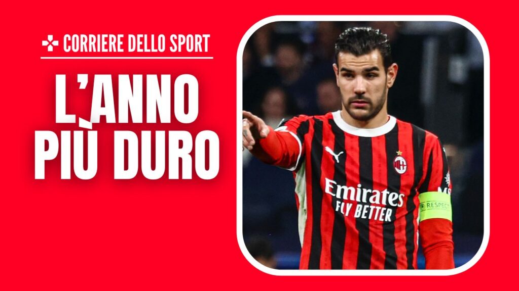 Theo Hernández AC Milan Real Madrid-Milan 1-3 Champions League 2024-2025