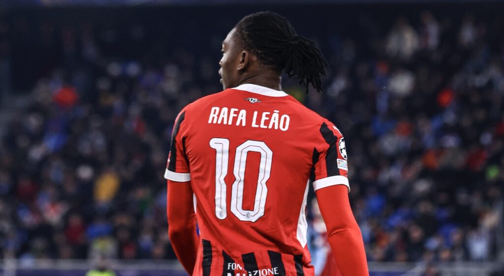 Rafael Leao AC Milan Slovan Bratislava-Milan 2-3 Champions League 2024-2025