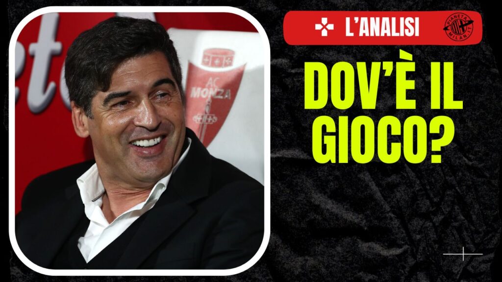 Paulo Fonseca AC Milan Monza-Milan 0-1 Serie A 2024-2025