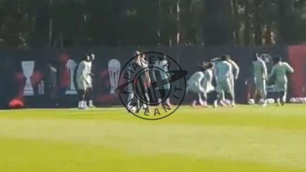 Real Madrid-Milan Champions League allenamento 4 novembre 2024