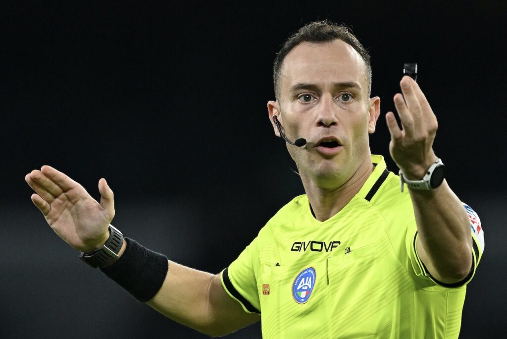 Arbitro Serie A 2024-2025 Ermanno Feliciani
