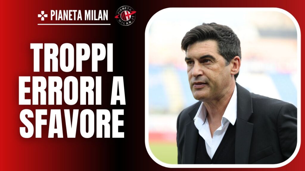 Paulo Fonseca AC Milan Cagliari-Milan 3-3 Serie A 2024-2025