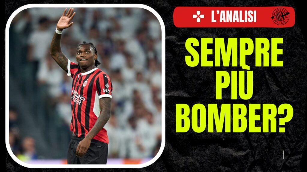 Rafael Leao AC Milan Real Madrid-Milan 1-3 Champions League 2024-2025