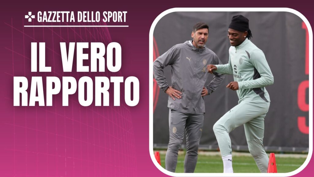 Paulo Fonseca AC Milan allenamento Milanello Leao