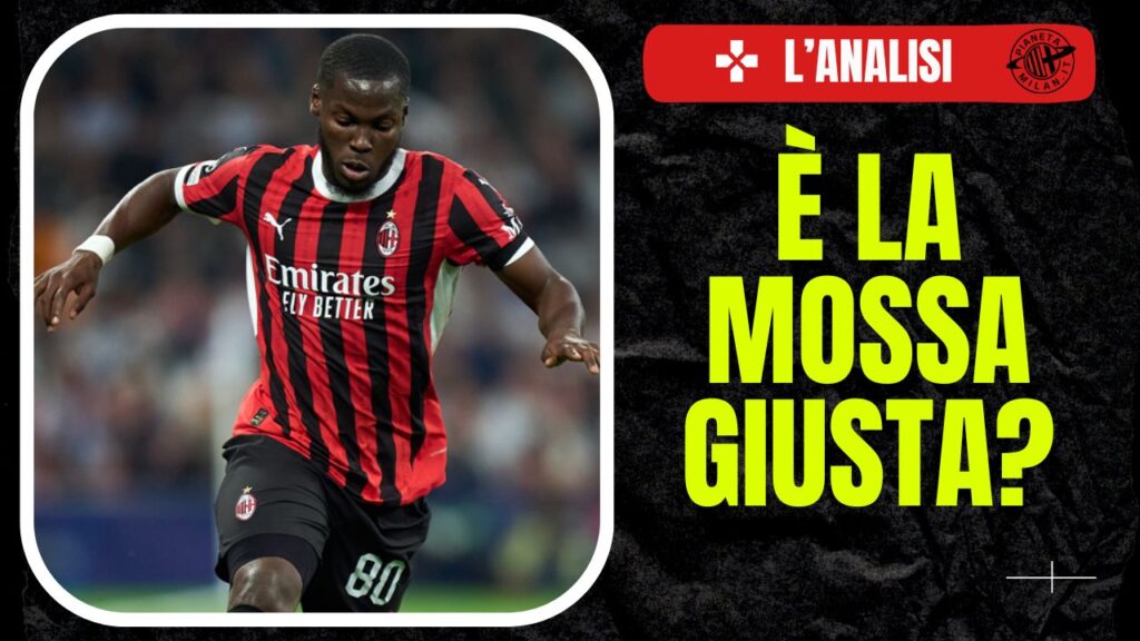 Yunus Musah AC Milan Real Madrid-Milan 1-3 Champions League 2024-2025