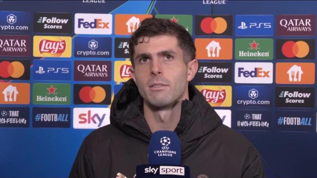 Slovan Bratislava-Milan 2-3 Champions League 2024-2025 Pulisic