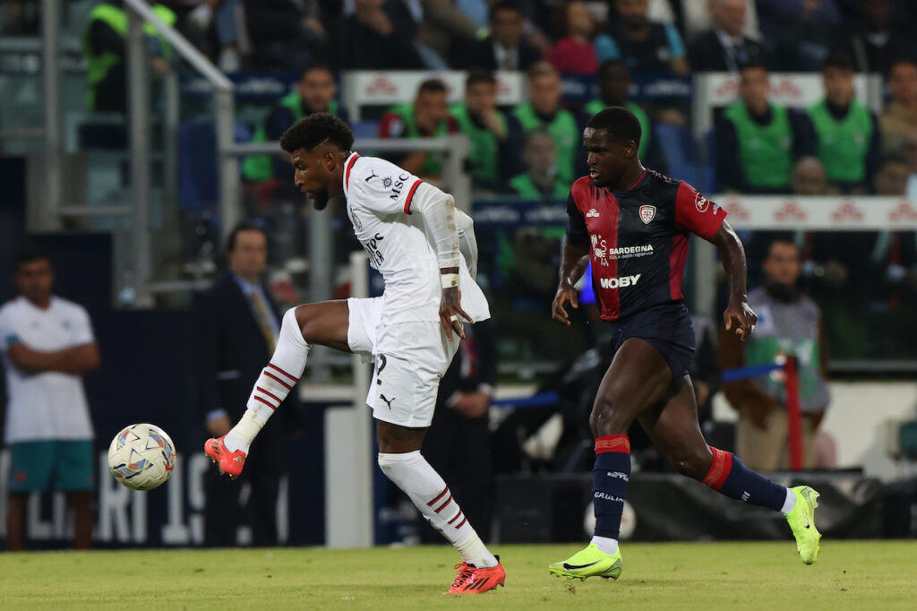 Emerson Royal AC Milan Cagliari-Milan 3-3 Serie A 2024-2025