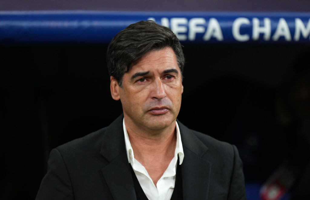 Paulo Fonseca AC Milan Real Madrid-Milan 1-3 Champions League 2024-2025