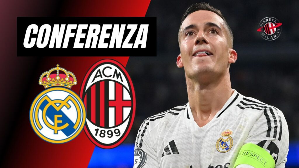 Conferenza stampa Lucas Vázquez Real Madrid-Milan Champions League 2024-2025