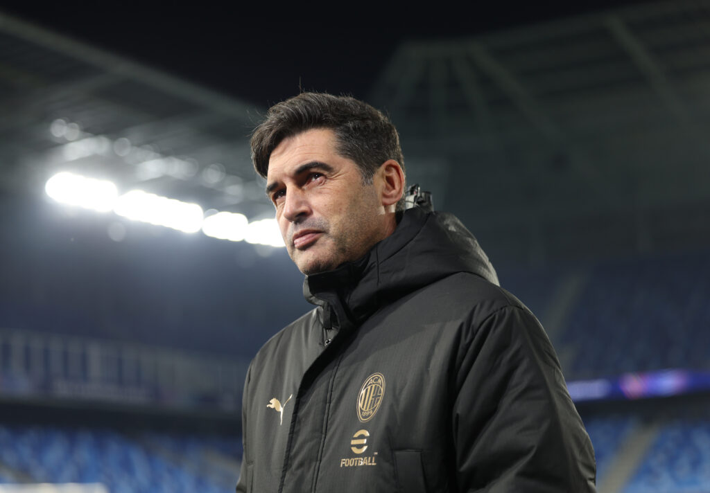 Paulo Fonseca Slovan Bratislava-Milan Champions League 2024-25