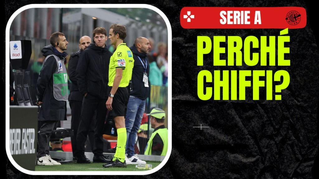 Moviola Milan-Udinese Serie A 2024-2025 arbitro Chiffi