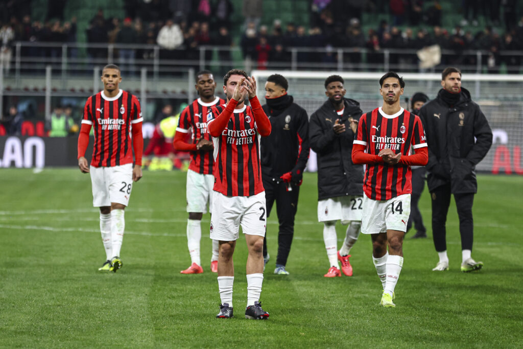 Giocatori AC Milan Milan-Juventus 0-0 Serie A 2024-2025
