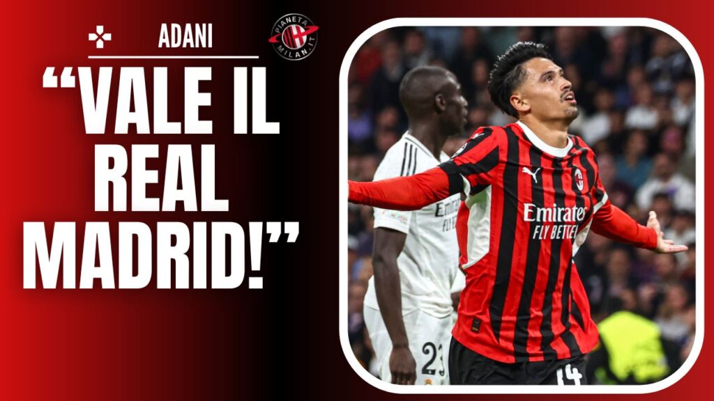 esultanza gol Tijjani Reijnders AC Milan Real Madrid-Milan 1-3 Champions League 2024-2025