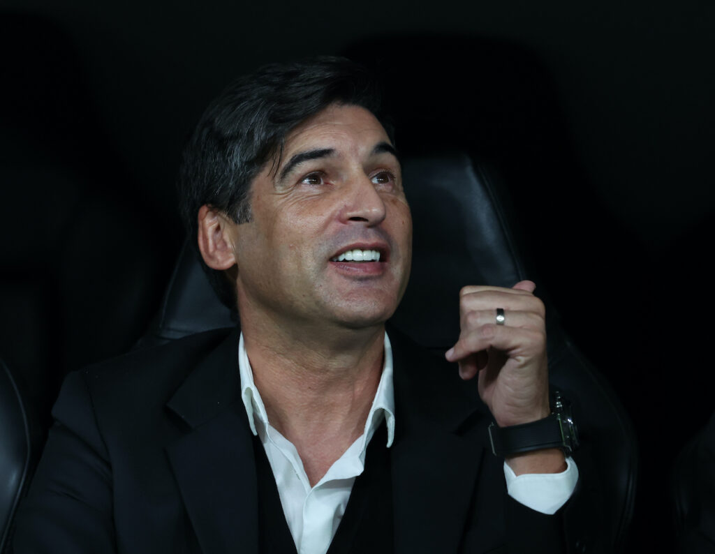 Paulo Fonseca AC Milan Real Madrid-Milan 1-3 Champions League 2024-2025