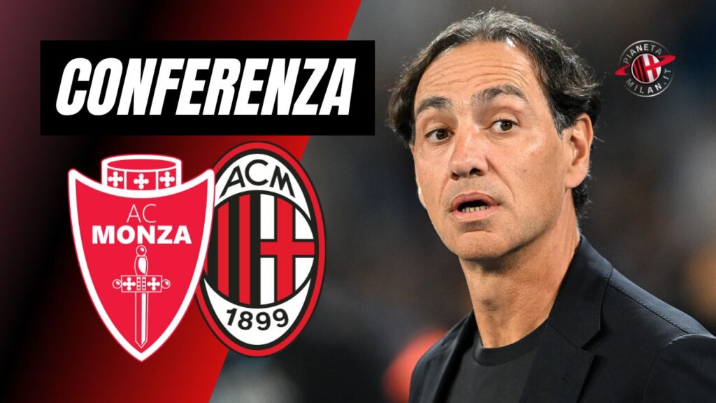 Conferenza Stampa Alessandro Nesta AC Monza Monza-Milan Serie A 2024-2025