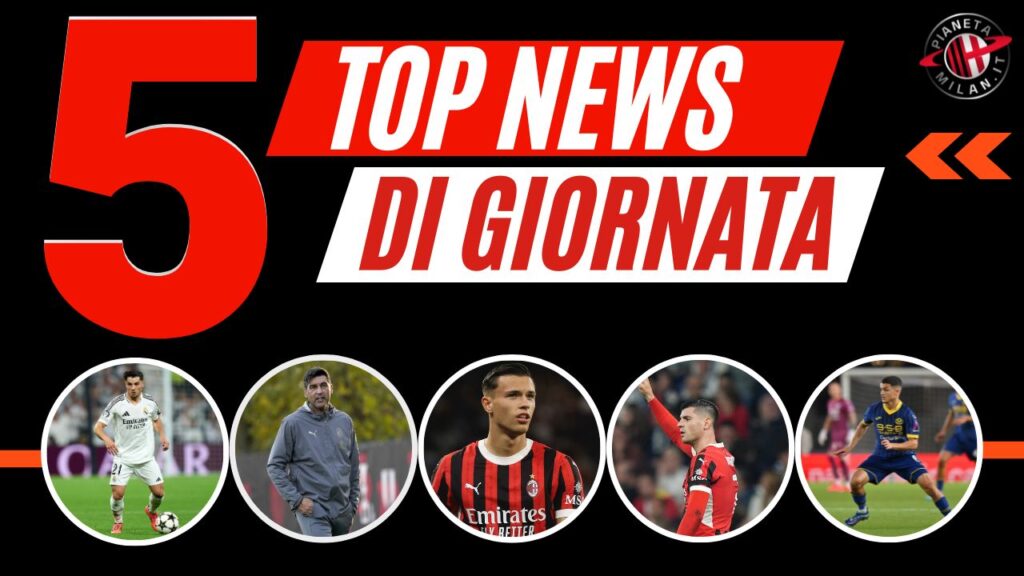 Top News AC Milan 14 novembre 2024