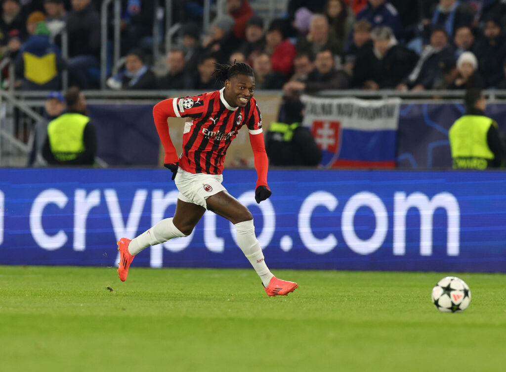 Rafael Leao AC Milan Slovan Bratislava-Milan 2-3 Champions League 2024-2025