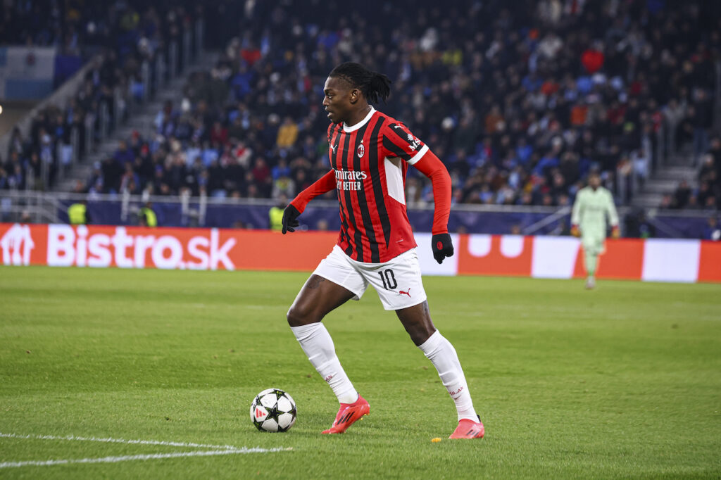Rafael Leao AC Milan Slovan Bratislava-Milan 2-3 Champions League 2024-2025