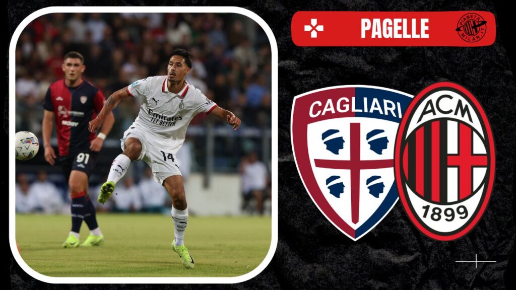 Tijjani Reijnders AC Milan Cagliari-Milan 3-3 Serie A 2024-2025 pagelle