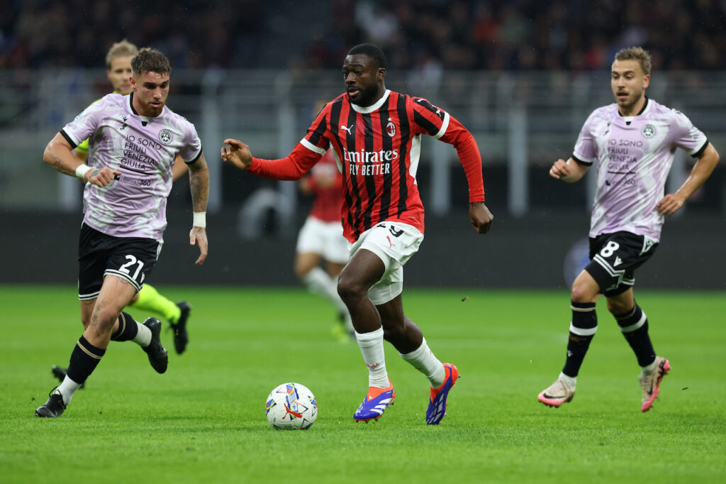 Youssouf Fofana AC Milan Milan-Udinese 1-0 Serie A 2024-2025