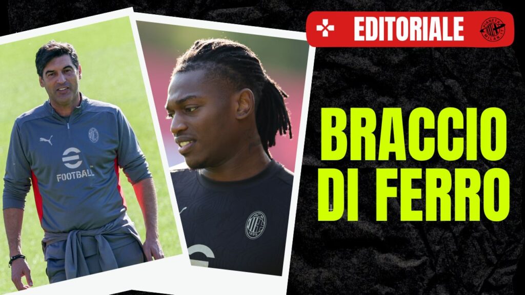 Rafael Leao AC Milan allenamento Milanello Fonseca