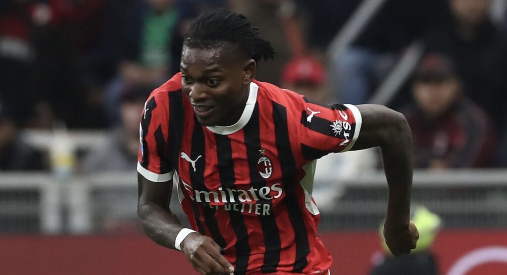 Rafael Leao AC Milan Milan-Napoli 0-2 Serie A 2024-2025