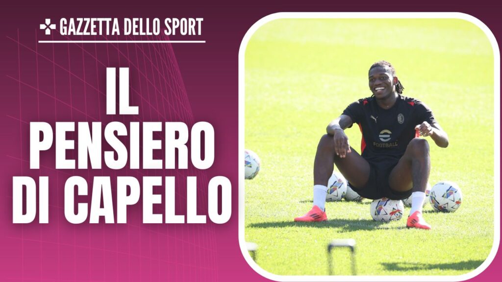 Rafael Leao AC Milan allenamento Milanello