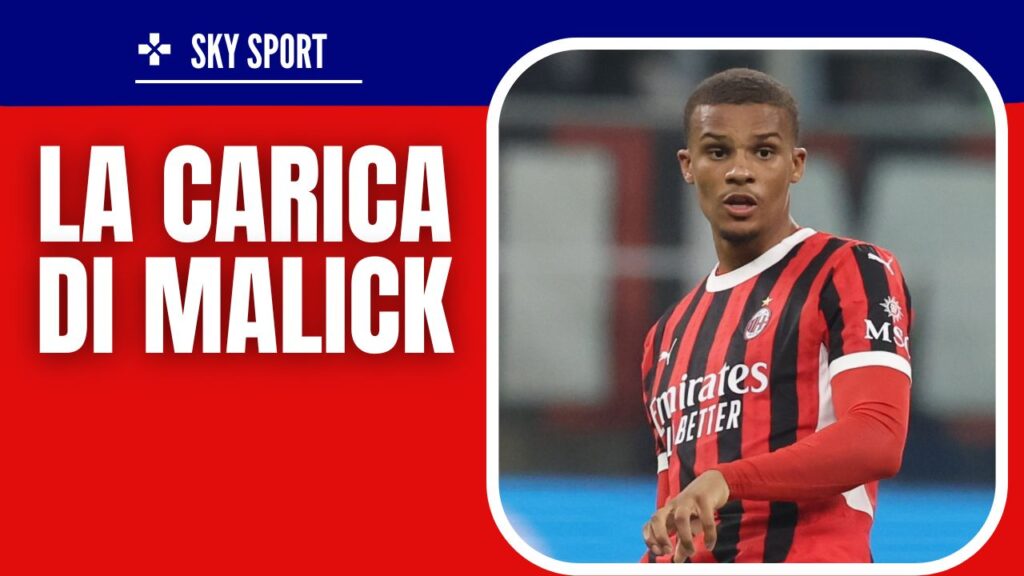 Malick Thiaw AC Milan Monza-Milan 0-1 Serie A 2024-2025