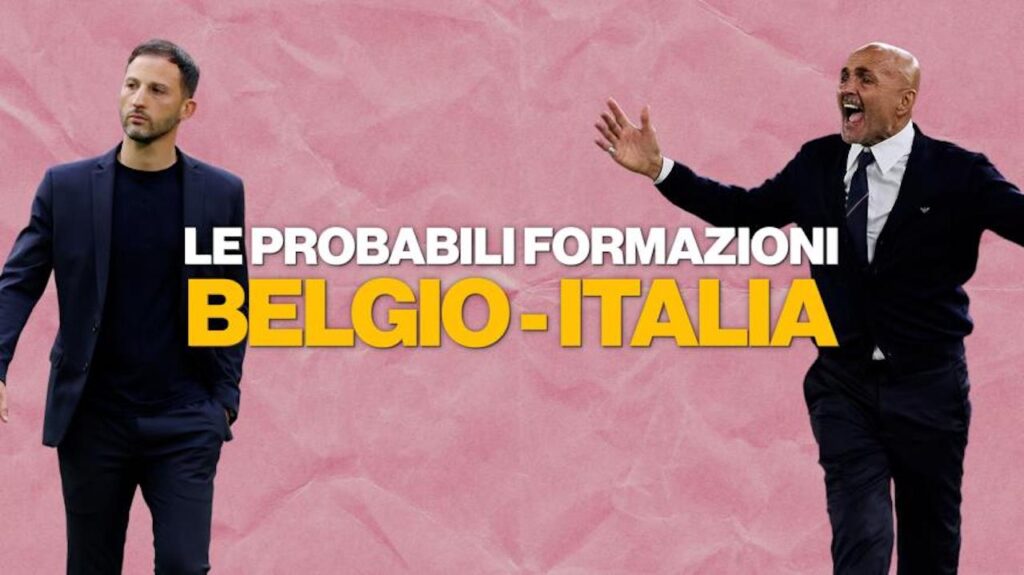 Probabili formazioni Belgio Italia Nations League