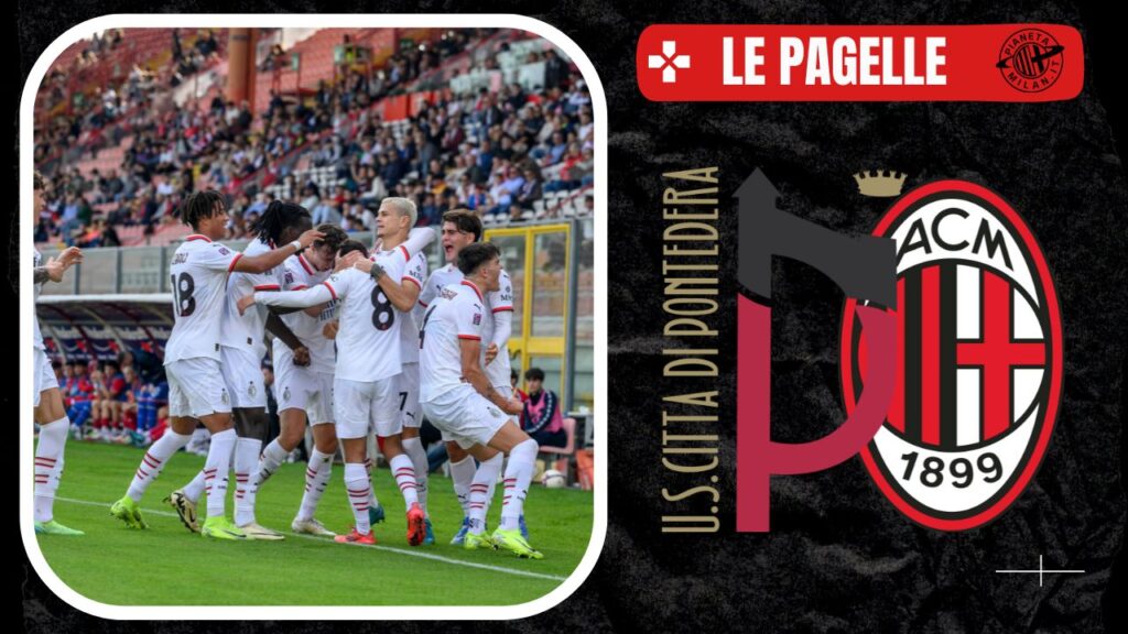 Le pagelle del match fra Pontedera e Milan Futuro 03/11/2024 PianetaMilan.it