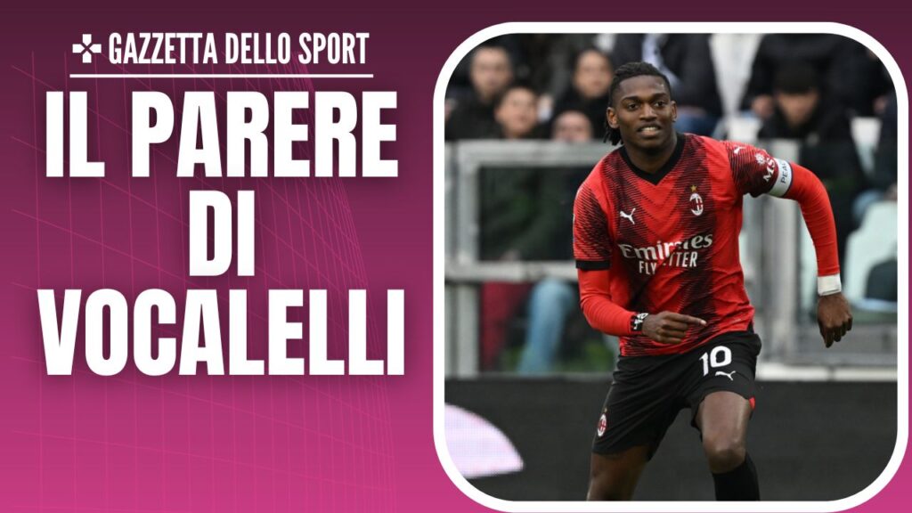 Rafael Leao AC Milan Juventus-Milan 0-0 Serie A 2023-2024