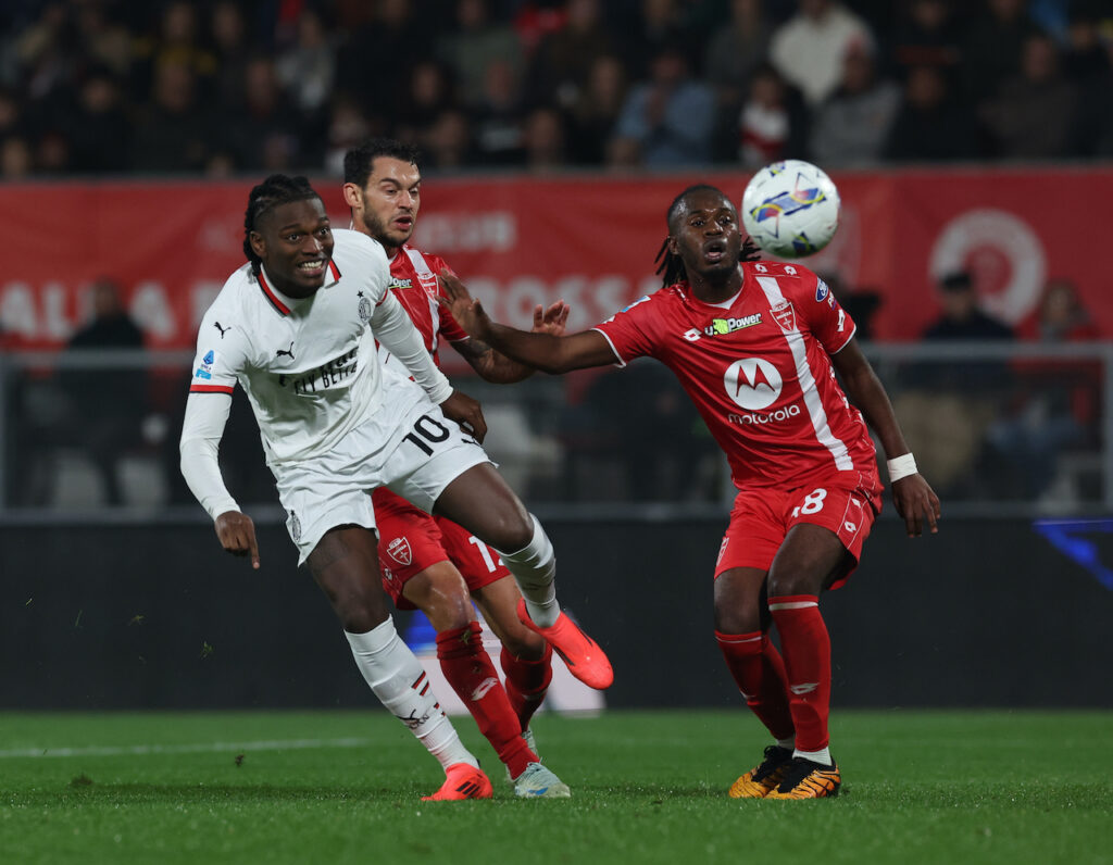 Rafael Leao AC Milan Monza-Milan 0-1 Serie A 2024-2025