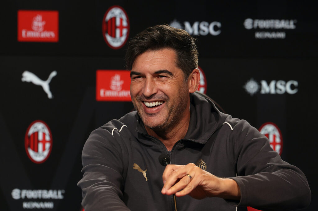 Paulo Fonseca AC Milan conferenza stampa Milanello