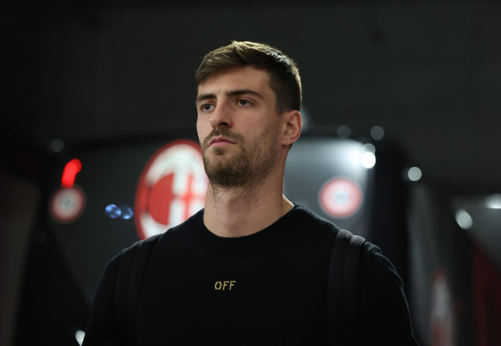 Matteo Gabbia AC Milan Milan-Empoli 3-0 Serie A 2024-2025