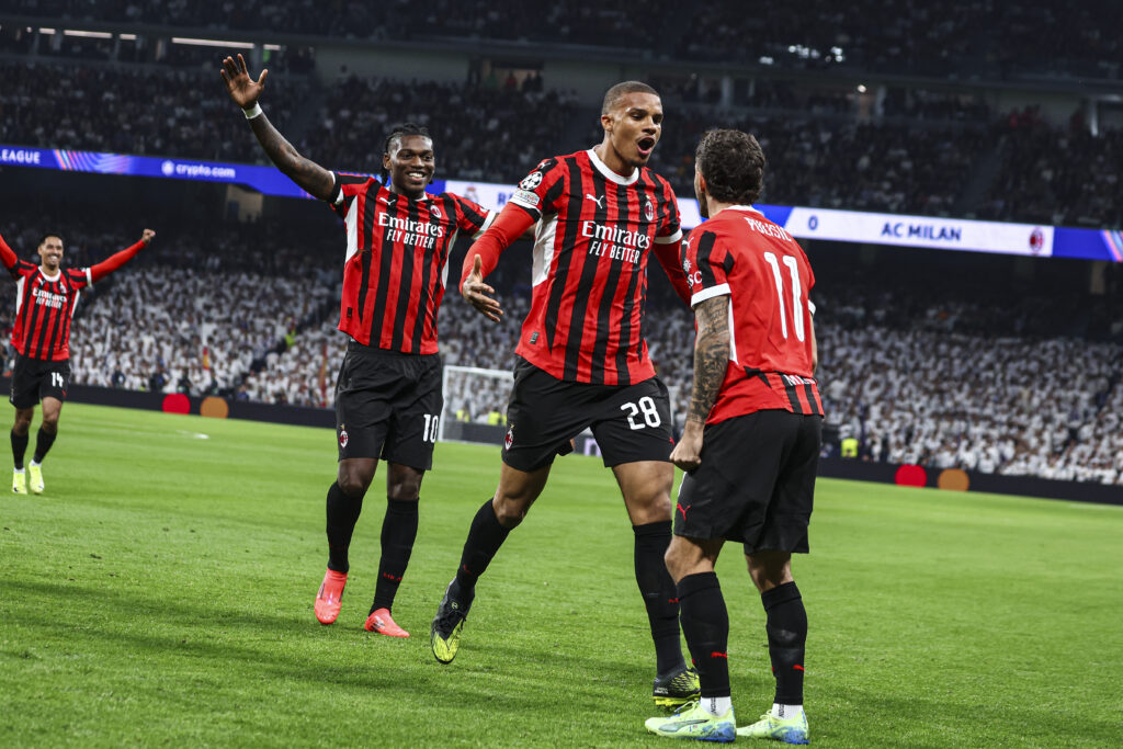 Malick Thiaw AC Milan Real Madrid-Milan Champions League 2024-2025
