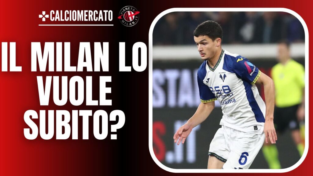 Reda Belahyane Hellas Verona Calciomercato AC Milan