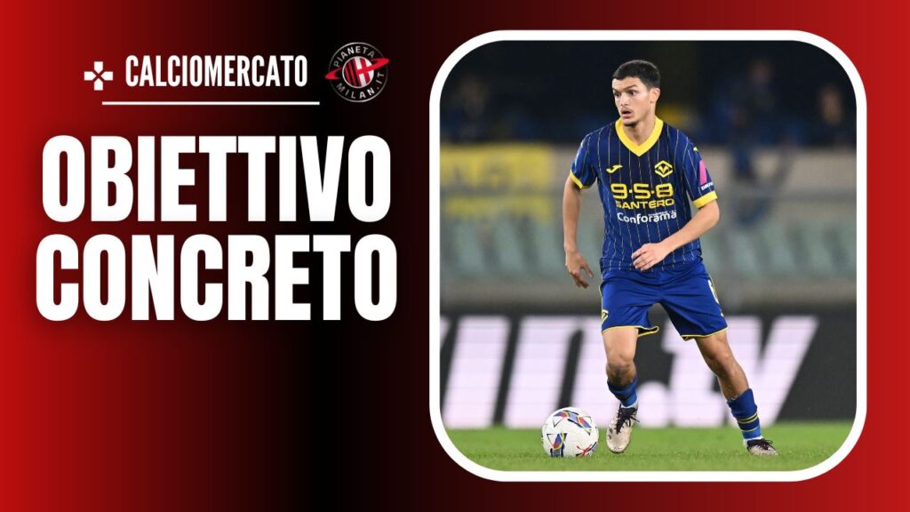 Reda Belahyane Hellas Verona Calciomercato AC Milan